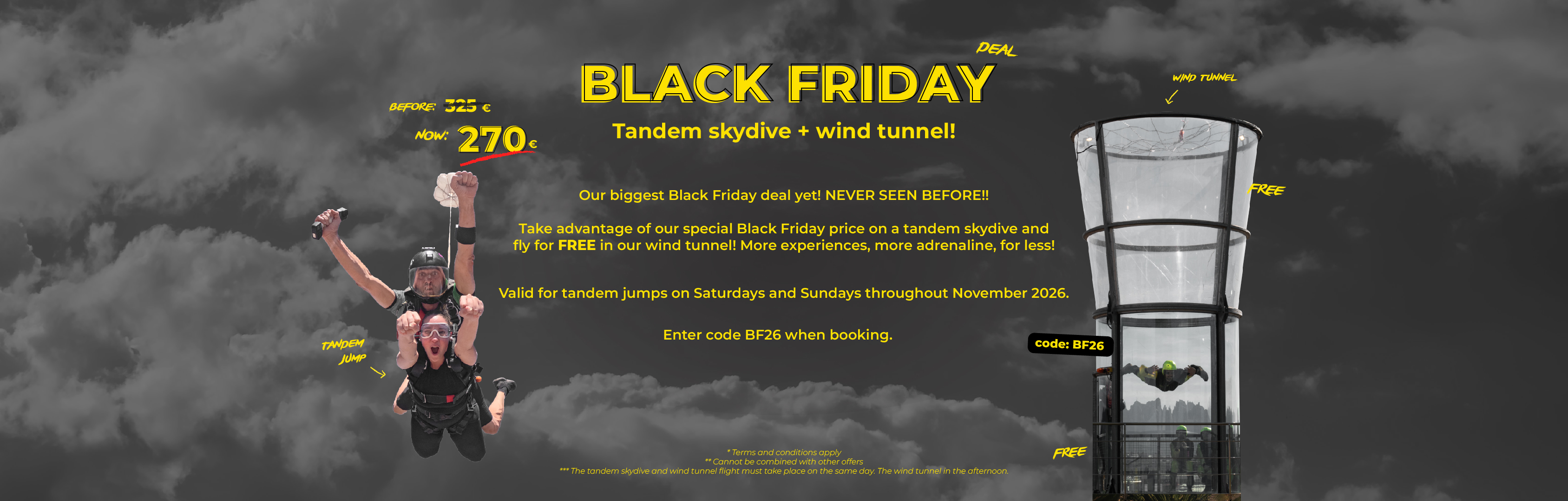 Skydiving Center in Barcelona | Saltamos Village 1 BLACK FRIDAY-02 web Ing